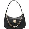 Plein Sport Borsa a mano nera logata