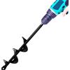 SYITCUN Coclea da giardino 4x22cm Punta per trivella a spirale Trapano giardiniere Punta da trapano per escavatore a ombrello Coclea esagonale