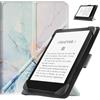 HGWALP Custodia universale per 6.8-7 pollici eReaders, sottile PU Custodia Cover con supporto compatibile con 6.8 pollici 7 pollici Kindle Paperwhite/Kobo/Voyaga/Lenovo/Sony eReaders-Mable Blue