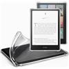 TQQ Custodia per Kindle Paperwhite da 7 (12a generazione 2024) e Kindle Colorsoft Signature Edition, ultra morbida, flessibile e trasparente in TPU per Kindle Paperwhite 2024