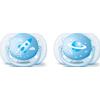 PHILIPS SPA Philips Avent Succhietto Ultra Soft 0-6m 2 Pezzi Maschio