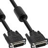 InLine 19868 Cavo DVI-I 24+5, Nero