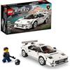 LEGO Speed ​​Champions 76908 - Kit da costruzione Lamborghini Countach, modello da collezione dell'iconica supersportiva degli anni '70 per bambini dagli 8 anni in su (262 pezzi)