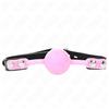 Kink Luminous Silicone Ball Gag 4cm Pink