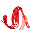 Kink Short Handle Long Tail Whip 70cm Red