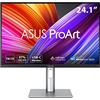 ASUS ProArt Display PA248CRV Monitor Professionale 24", IPS, 16:10, WUXGA, 97% DCI-P3, Colori Accurati ΔE<2 Calman, HDR-10, USB-C PD 96W, VESA MediaSync, Stand Ergonomico, Ecosostenibile, Grigio