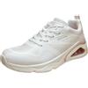 Skechers Tres-air Revolution-arioso, Scarpe da ginnastica Donna, Maglia Calda Bianca Della Colata, 37 EU