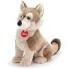 Trudi Lupo Lupetto gioco peluche Park Collection. Peluche Regalo di Natale. Animali del bosco | 14x30x22cm taglia M | Collezione Parco dello Stelvio | modello 24040