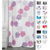 Ridder Sandra 403060- Tenda per doccia in tessuto 180x200 cm