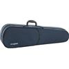 GEWA PURE GEWA Custodia per violino blu scuro/Velluto grigio chiaro con tasca per spartiti e cinghie per zaino 4/4