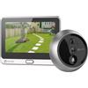 EZVIZ CS-DP2C Spioncino smart WI FI 1080p, qualità video HD, completamente senza fili, con display touchscreen a colori da 4.3