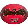 DC COMICS 1997 BATMAN & ROBIN MOVIE PROMOTIONAL BANNER DECOR SIGN 13X17.5 INCH