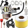 ZAMDOE Carburatore per Honda GX240 GX270 8HP 9HP Motori sostituisce # 16100-ZE2-W71 1616100-ZH9-820 con Filtro Aria Candela Guarnizione Linea Carburante