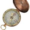 FOLOSAFENAR Bussola portatile vintage Bussola leggera portatile vintage retrò Compatta resistente per campeggio , escursionismo , viaggi , (bussola)