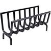 Fonderia Bongiovanni | Brucialegna | porta legna | portalegna da interno | portalegna da esterno | braciere | in ferro per camino e barbecue (cm 56x20x28h)