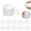 CensuobOB 30 Pezzi NFC Tag, 25mm 540 Byte NTAG215 NFC Card, Riscrivibili NFC Adesivi con Retro Adesivo, Rotond Bianco Tag NFC Vuoti, NFC Chip con TagMo e Amiibo, Compatibile con Tutti Dispositivi Abilitati NFC