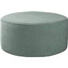 Odaima Fodera per Pouf Poggiapiedi Rotondo 60x60/50x50 /100x100/70x70 Elasticizzato Jacquard Copri Pouf Rotondo Copertura Dell'Ottomano con Fondo Elastico Copri Sgabello Protettore(#9,60x60cm/24x24in)
