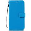 LENGRACE Cover per Samsung Galaxy A71 Custodia a Libro Portafoglio in Pelle,Protezione Flip Case con Porta Carte Antiurto Custodia per Samsung Galaxy A71-Cielo blu