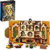 LEGO Harry Potter Banner Casa Tassorosso 76412 Castello di Hogwarts Sala Comune Decorazione Della Parete Set di Costruzione con 3 Figure e Mandragore Giocattolo da collezione Harry Potter Idea