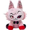 GkgWuxf 45cm haz-bin Hotel Peluche haz-bin Hotel Peluche Angel Dust Peluche Anime Peluche Gatto Angelo Peluche Morbido Ripiene Di Gatto Personaggio Anime
