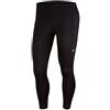 Nike Fast Mr, Pantaloni Donna, Black/Reflective Silv, L
