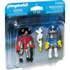 PLAYMOBIL Duo Pack 70080, Agente Spaziale e Bandito per Bambini dai 4 Anni