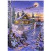MyPuzzle.com MyPuzzle Il Pupazzo Di Neve Saluta Babbo Natale - Premium 1000 Pezzi Puzzle - MyPuzzle Collezione speciale di Puzzle Galaxy