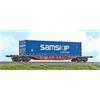 ACME 40427 Carro intermodale Sgns Touax container ''SAMSKIP''
