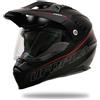 Ufo Casco Moto Adventure Off-Road Ufo ARIES Nero Rosso