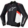 Alpinestars Giubbotto Moto Pelle Alpinestars MISSILE V3 Nero Bianco Ross