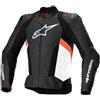 Alpinestars Giubbotto Moto Pelle Alpinestars MISSILE V3 AIRFLOW Nero Bia