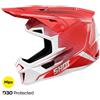Shot Casco Moto Cross Enduro Shot LITE CHALLENGER Rosso Perla