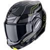Scorpion Casco Moto Modulare P/J Scorpion EXO-TECH EVO CONQUER Nero N