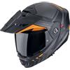 Scorpion Casco Moto Modulare Adventure P/J Scorpion ADX 2 LEWIS Nero