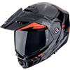 Scorpion Casco Moto Modulare Adventure P/J Scorpion ADX 2 LEWIS Nero