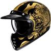 Hjc Casco Moto Integrale Custom In Fibra Hjc V60 FLAME MC9