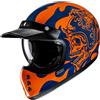 Hjc Casco Moto Integrale Custom In Fibra Hjc V60 FLAME MC27