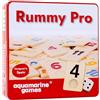 Aquamarine Games Rummy Pro - Set da tavolo classico con gettoni in resina, con 4 leggi e borsa