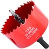 Laiwei Hole Saw Drill Bit LAIWEI 70mm Hole Cutter with Arbor for Wood (2-3/4(70mm))
