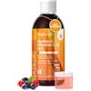 WeightWorld Vitamina D3 K2 Gocce Liposomiale 250ml Vegan, Vitamina D3 2000 UI + Vitamina K2 75µg, 50 Dosi ai Frutti Rossi, Vitamina D K2 per Difese, Ossa, Denti, Muscoli, D3 K2 MK7, Colecalciferolo + Menachinone