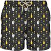 Saint Barth MC2 MC2 Costume Uomo Lighting Micro Fantasy BOLLICINE Nero - Small