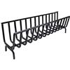 Fonderia Bongiovanni | Brucialegna | porta legna | portalegna da interno | portalegna da esterno | braciere | in ferro per camino e barbecue (cm 102x25x32h)