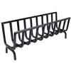 Fonderia Bongiovanni | Brucialegna | porta legna | portalegna da interno | portalegna da esterno | braciere | in ferro per camino e barbecue (cm 72x20x28h)