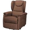 MyVorrei Poltrona Relax 1 o 2 Motori Dispositivo Medico Classe 1 Seduta Sfoderabile Rivestimento in 3 Tipi e 9 Colori Elsa