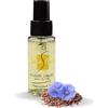SETA PACK - Olio capelli, Olio di Semi di Lino, Cristalli liquidi per capelli - Ristrutturante con Omega 3, Olio di Mandorla e Albicocca - Capelli Danneggiati, Secchi e Crespi (2 confezioni)