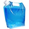 Uposao Borsa per l'acqua portatile, Borsa per l'acqua per tanica d'acqua per emergenza Contenitore per acqua potabile Borsa per acqua pieghevole Tanica per acqua per sport all'aria aperta Campeggio BBQ, 5L
