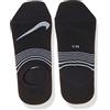 Nike Y Nk Everyday Ltwt Foot 3Pr Calzini, Bambina, Black/White, S