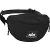 Alpha Industries Marsupio in gomma stampato Unisex Hipbag Black