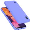 Cadorabo Custodia per Samsung Galaxy A10 in Liquid Lila Chiaro - Morbida Cover Protettiva Sottile di Silicone TPU con Bordo Protezione - Ultra Slim Case Antiurto Gel Back Bumper Guscio
