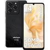 Ulefone Note 20 Pro Smartphone Android 14(2025), Octa-Core, 8GB + 256GB, 6.75 HD+/90Hz, Batteria 6000mAh/18W, 4G Telefono Cellulare 50MP, Cellulari Dual SIM/Fingerprint/Face ID/OTG/2 anni di garanzia